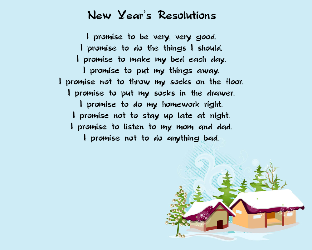 Новогодний Детский Стих Пожелание На Английском