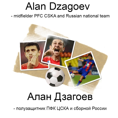Тема урока: «Футболисты российской сборной 2015». На английском языке с произношением